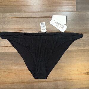 L*Space Black Bikini Bottom
